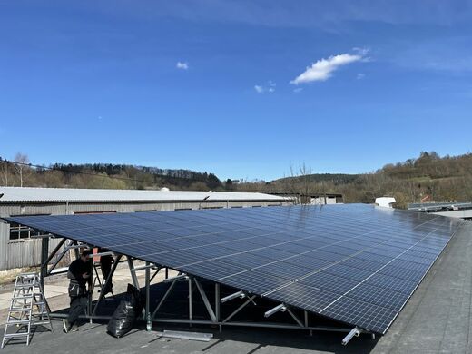 Průmyslová hala, Lomnice u Tišnova, 50 kWp